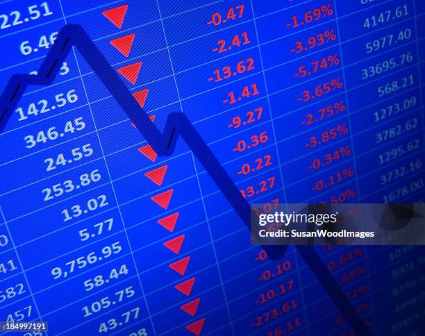 market crashes - stock market crash stock pictures, royalty-free photos & images