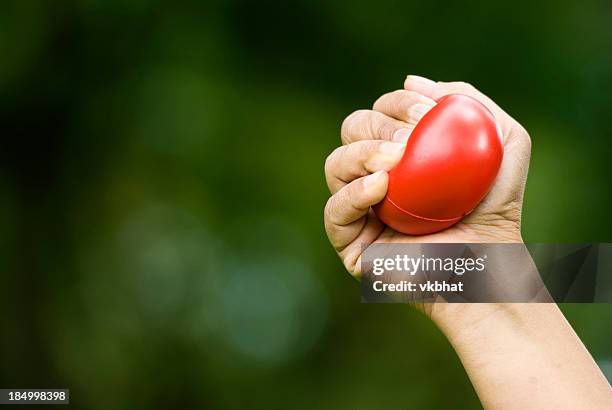 stress ball - release stockfoto's en -beelden