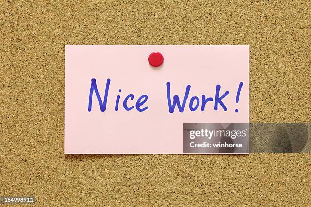 nice work - great job stock pictures, royalty-free photos & images