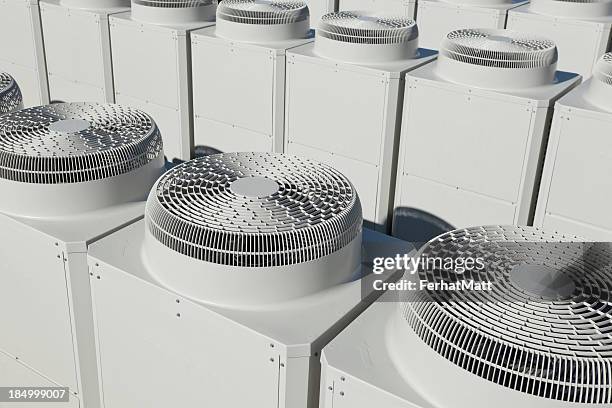 hvac air condioners - industrial fan stock pictures, royalty-free photos & images