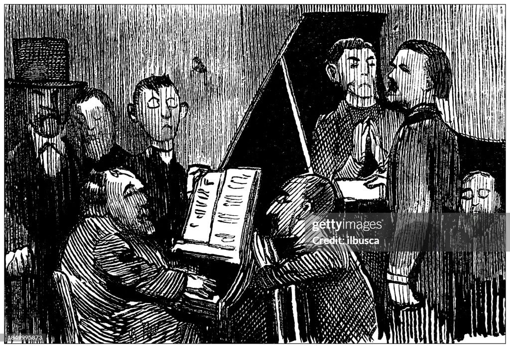 British satire caricature comic cartoon illustration