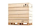 wooden cargo box