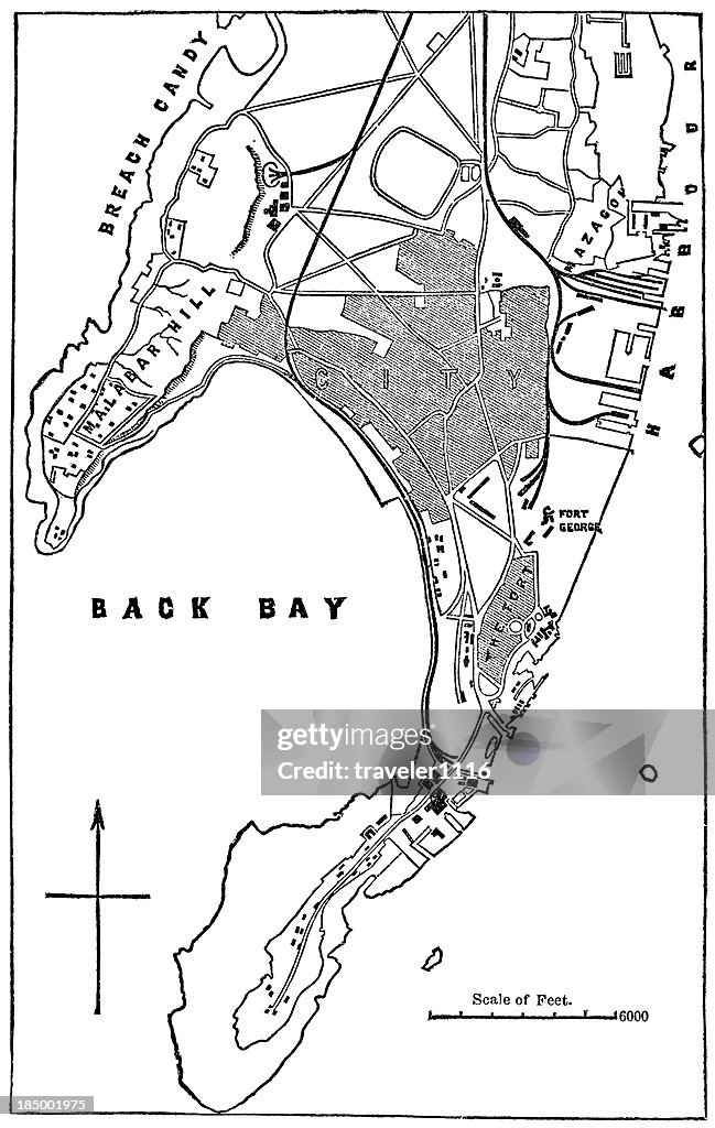 Map Of Bombay
