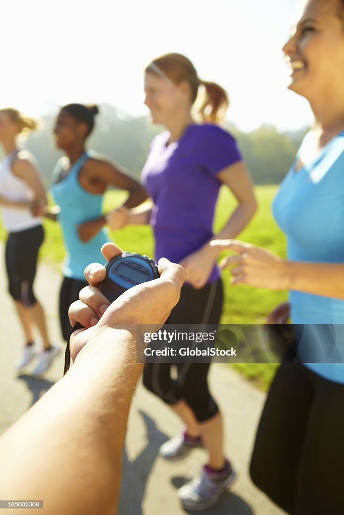 Never too late to get in shape - Time trial