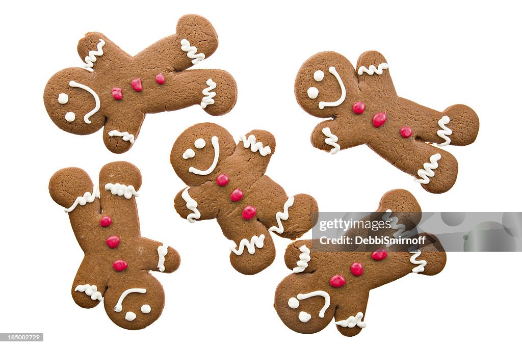 Several Ginger Bread Men