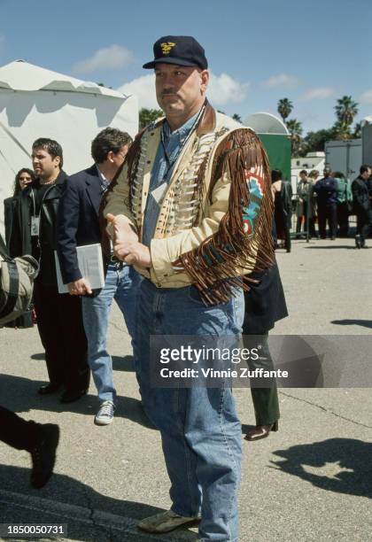 Governor Jesse Ventura, a former WWE wrestler, attending the 1999 Independent Spirit Awards in Santa Monica, March 20th 1999.