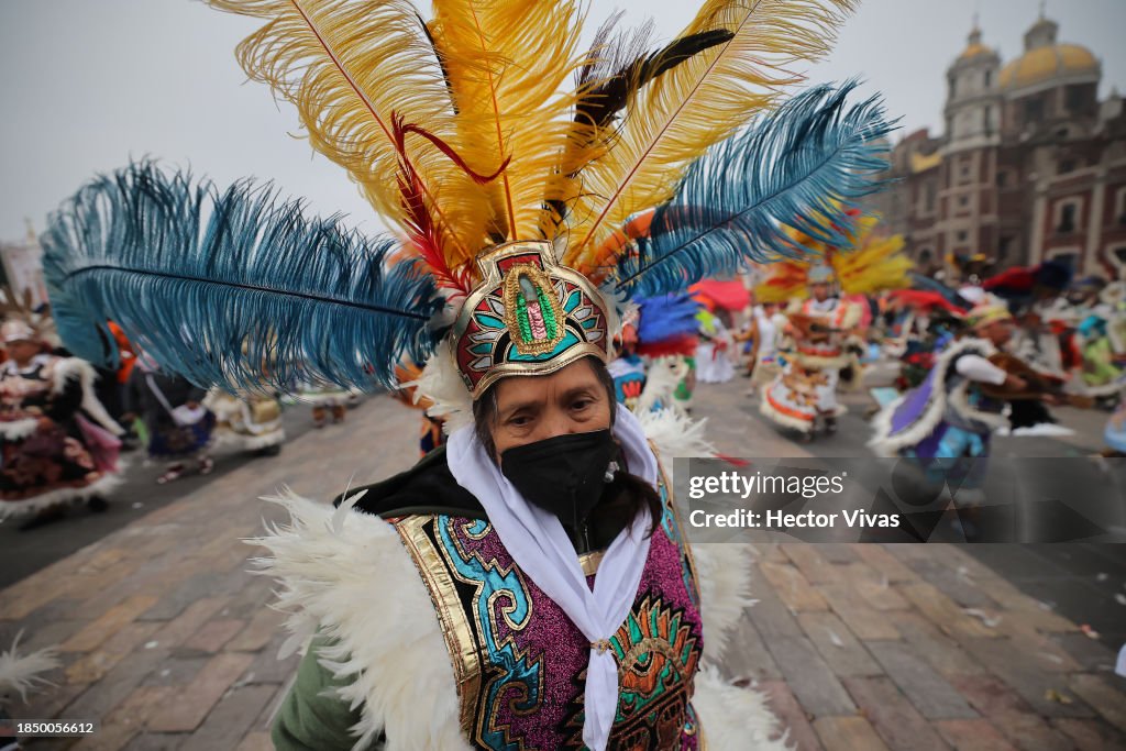 Mexicans Celebrate Day of Virgin of Guadalupe