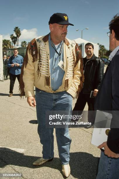 Governor Jesse Ventura, a former WWE wrestler, attending the Independent Spirit Awards in Santa Monica, March 20th 1999.
