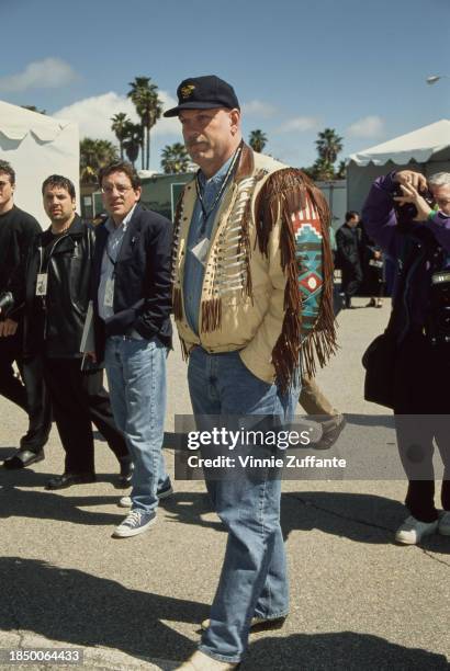 Governor Jesse Ventura, a former WWE wrestler, attending the 1999 Independent Spirit Awards in Santa Monica, March 20th 1999.