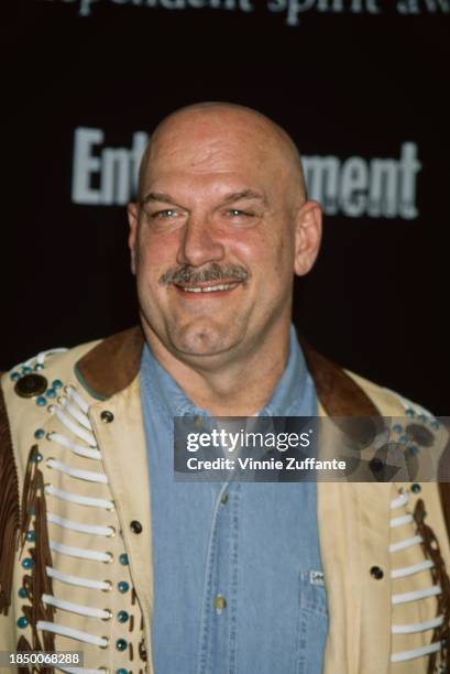 Governor Jesse Ventura, a former WWE wrestler, attending the 1999 Independent Spirit Awards in Santa Monica, March 20th 1999.