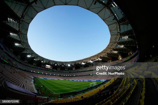 General view inside stadium prior the FIFA Club World Cup Saudi Arabia 2023 match between Al Ahly FC v Al Ittihad FC at King Abdullah Sports City on...