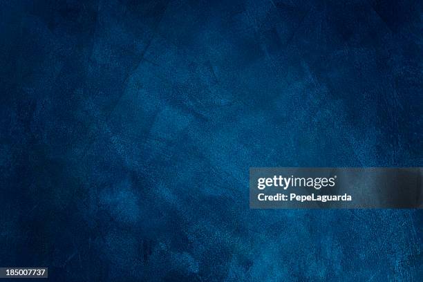 暗い青グランジ背景 - material ストックフォトと画像