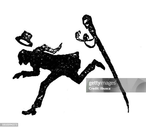 british satire caricature comic cartoon illustration - satire stock illustrations