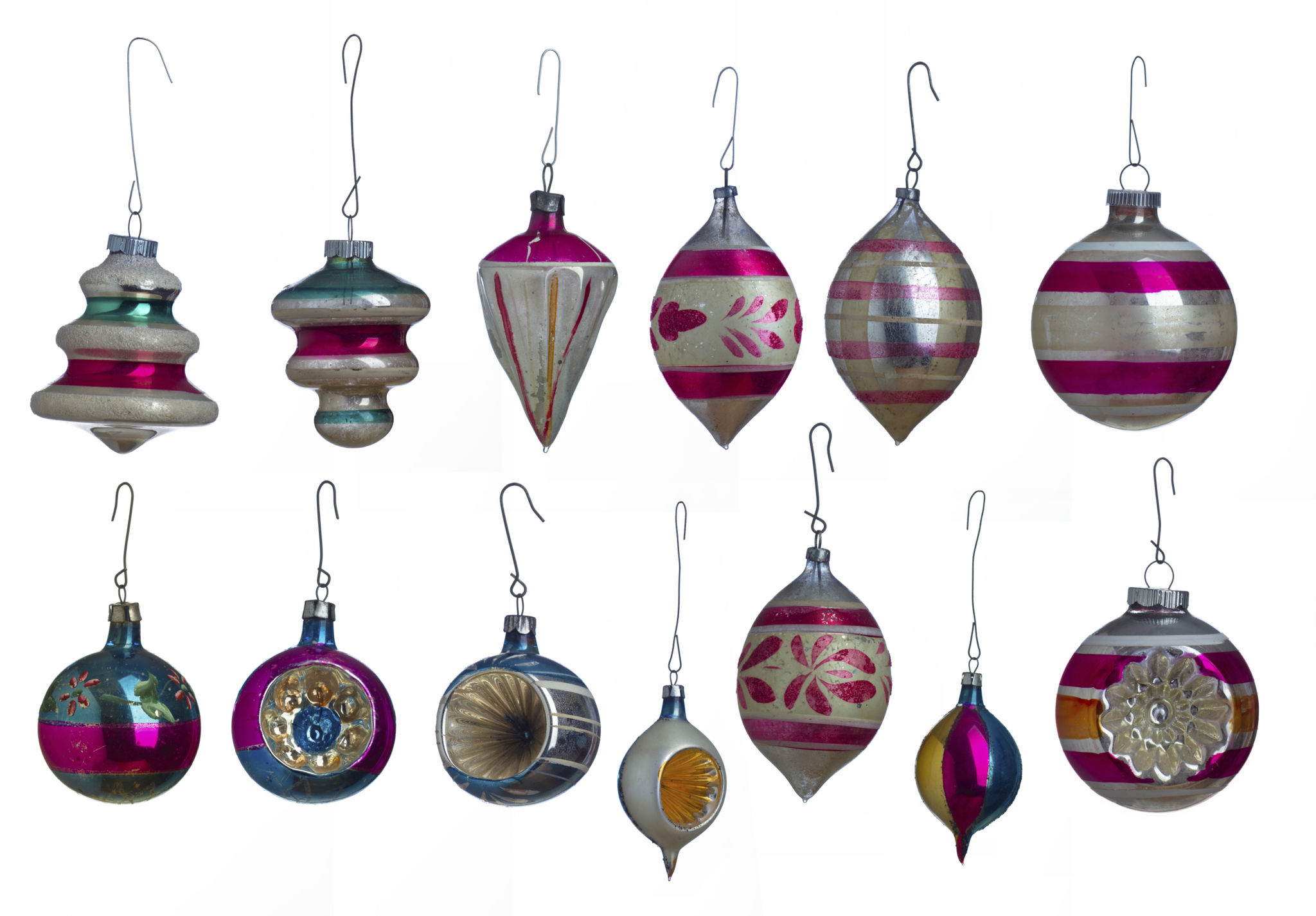 vintage christmas bulbs
