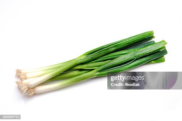 green onion - bosui stockfoto's en -beelden