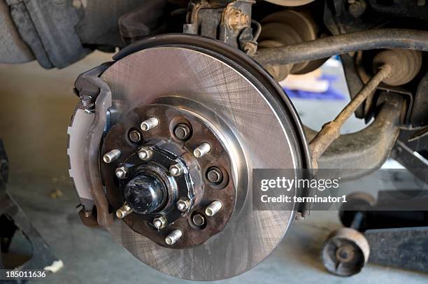 disc brake wheel hub - brake stock pictures, royalty-free photos & images