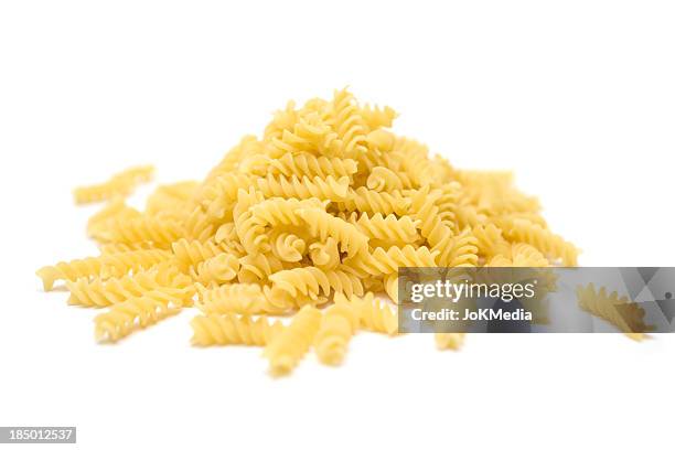 fusilli, fusilli - spiral stock pictures, royalty-free photos & images
