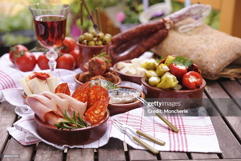 Various Tapas Plates