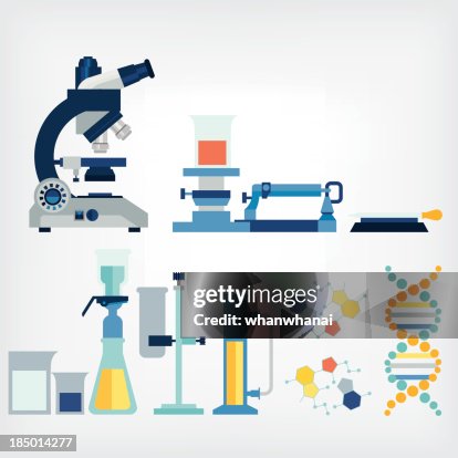 Set Of The Laboratory High-Res Vector Graphic - Getty Images