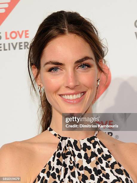 Model Hilary Rhoda attends God's Love We Deliver 2013 Golden Heart Awards Celebration at Spring Studios on October 16, 2013 in New York City.