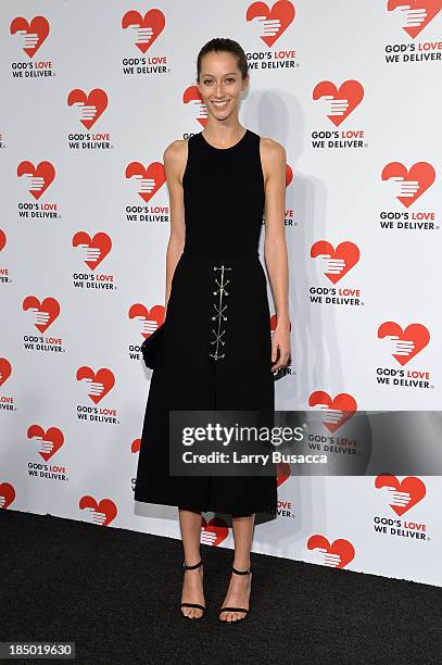 Alana Zimmerman attends God's Love We Deliver 2013 Golden Heart Awards Celebration at Spring Studios on October 16, 2013 in New York City.