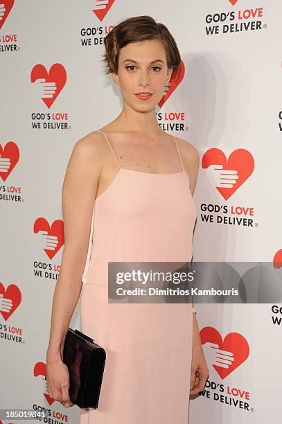 Model Elettra Wiedemann attends God's Love We Deliver 2013 Golden Heart Awards Celebration at Spring Studios on October 16, 2013 in New York City.