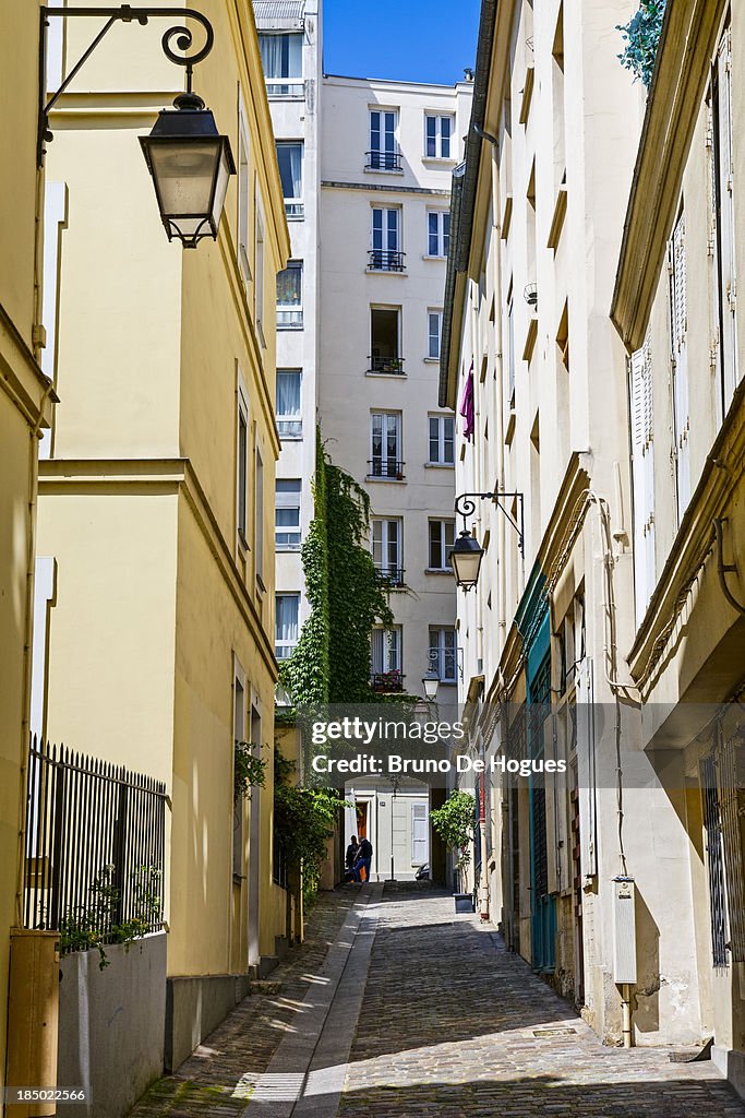 Saint Medard District in Paris, France