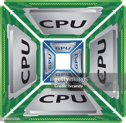 CPU and GPU CPU and GPU