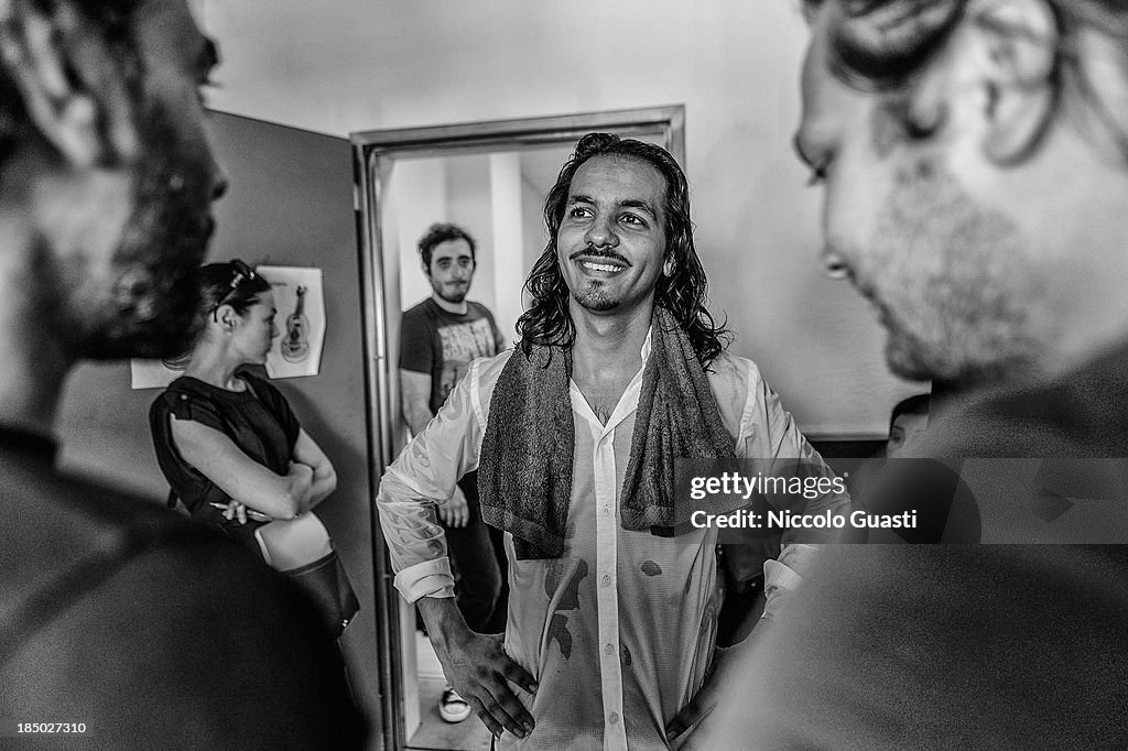 Spanish Dancer Farruquito During a Flamenco Class in Seville