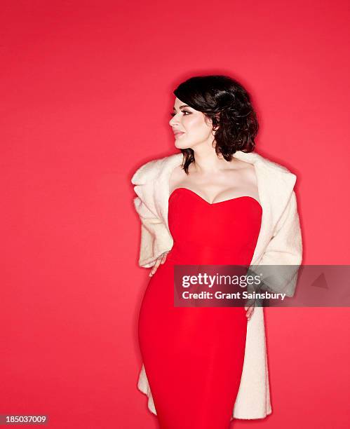 Food writer, journalist and broadcaster Nigella Lawson is photographed for Good Houseeeping on August 31, 2012 in London, England.