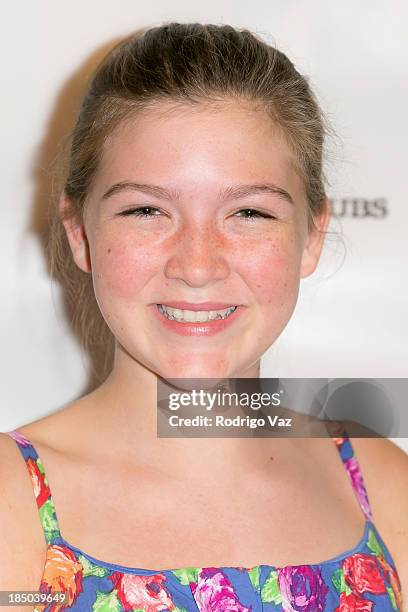 Actress Abigail Hargrove attends "The Stream" Premiere benefiting Boys & Girls Clubs of America at Regal 14 at LA Live Downtown on October 16, 2013...