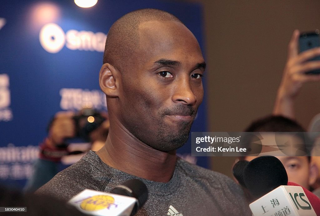 Yao Ming & Kobe Bryant Attend NBA Fans Appreciation Day