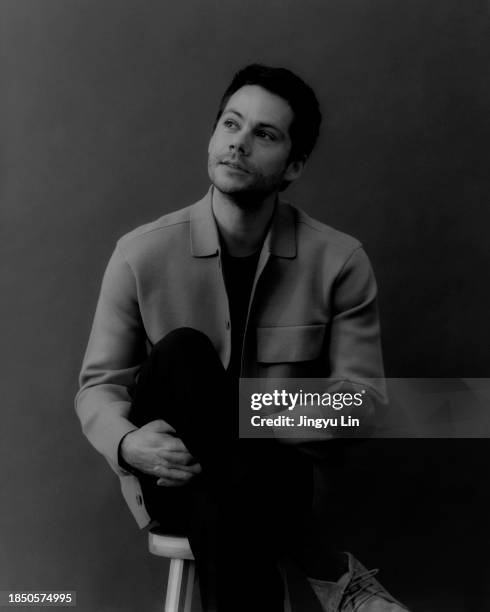 Actor Dylan O'Brien is photographed for Bustle on March 15, 2022 in New York City.