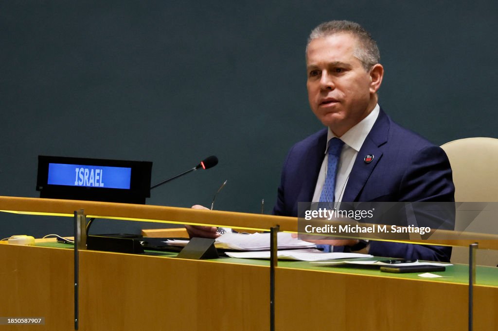 United Nations General Assembly Votes On Ceasefire In War Between Israel And Hamas