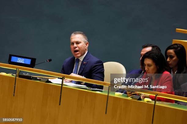 Israel Representative 649 Gilad Erdan Photos & High Res Pictures - Getty Images