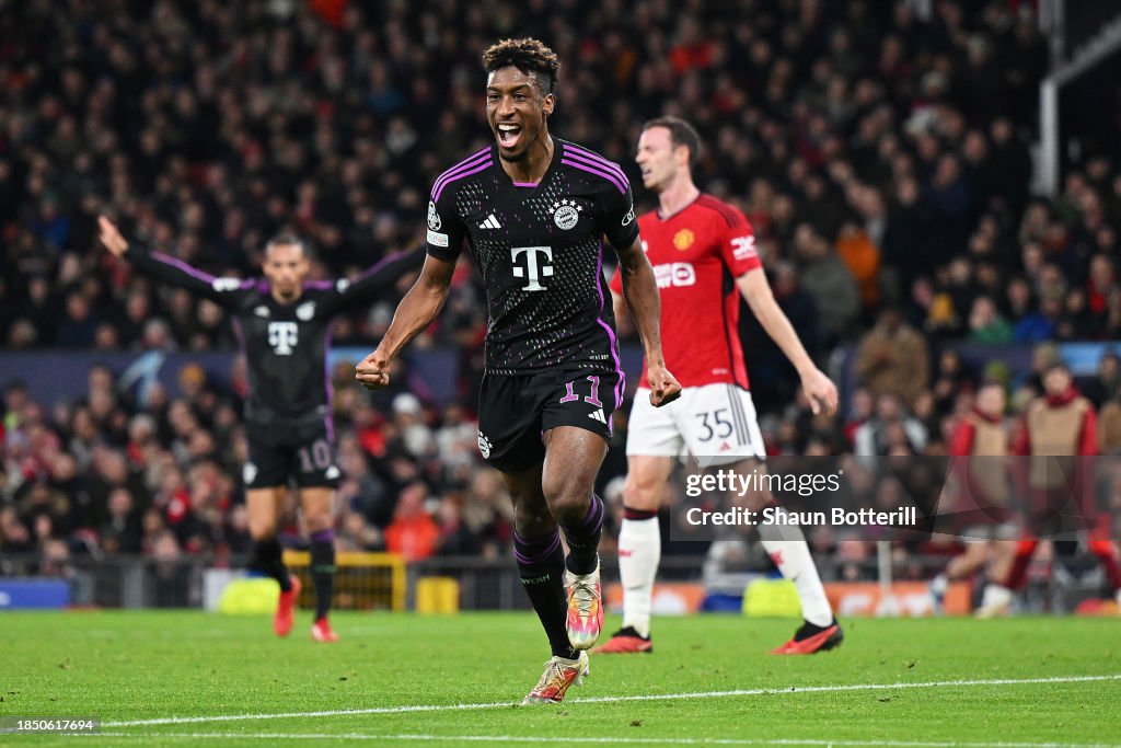 Manchester United v FC Bayern München: Group A - UEFA Champions League 2023/24