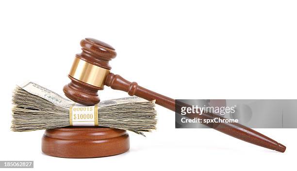 court settlement - money law stock pictures, royalty-free photos & images