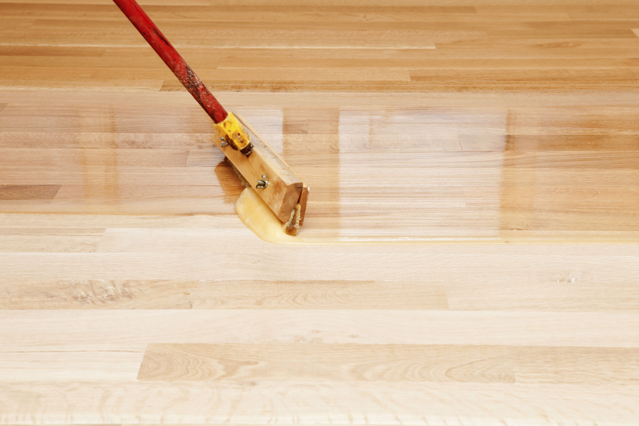 refinishing wood floor