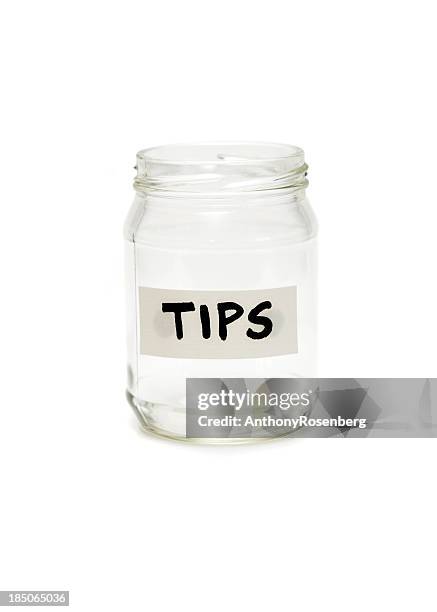 tip jar - gratuity stock pictures, royalty-free photos & images