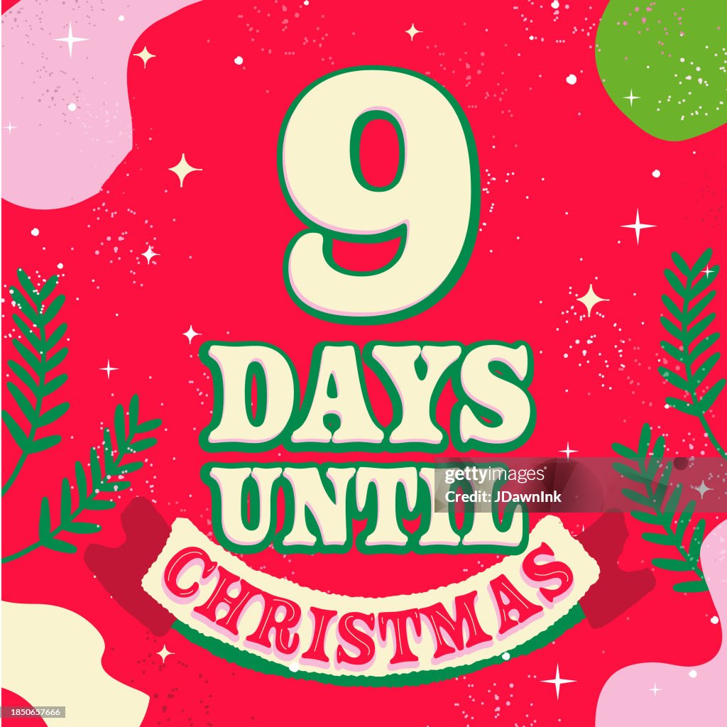 9 Days Until Christmas Countdown Cute Background Design Template High 9-days-until-christmas-countdown-cute-background-design-template-high