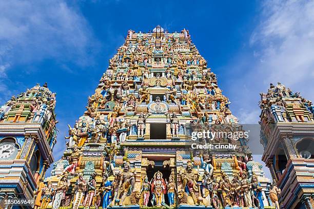 the murugan hindu temple in colombo - sri lanka stock pictures, royalty-free photos & images