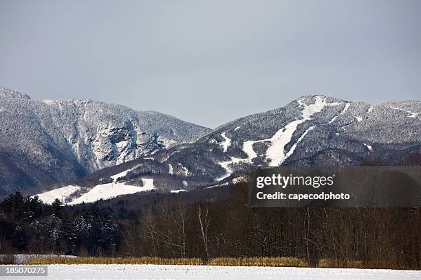 stowe-vermont - vermont stock-fotos und bilder
