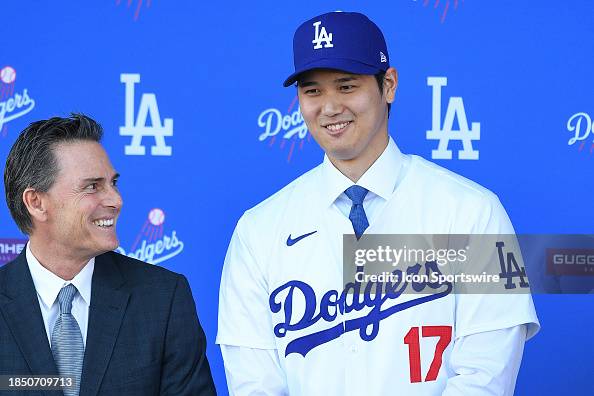 MLB: DEC 14 Dodgers Introduce Shohei Ohtani MLB: DEC 14 Dodgers Introduce Shohei Ohtani