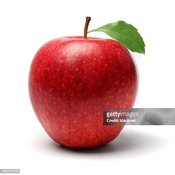roter apfel - apple stock-fotos und bilder