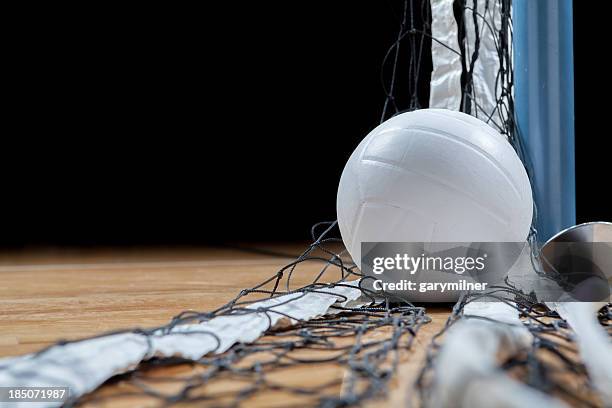 cancha de voleibol - juego de vóleibol fotografías e imágenes de stock