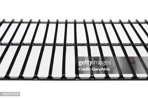 Unoccupied Rack Used For Cooking An Assortment Of Food High-Res Stock ...