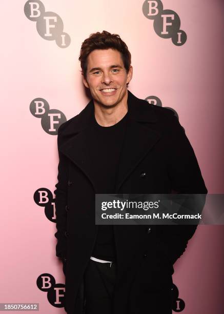 James Marsden attends the BFI screening and Q&A for "The World's End" at BFI Southbank on December 12, 2023 in London, England.