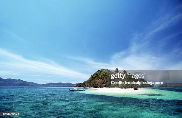 philippinen, inselgruppe palawan, el nido, island. - palawan island stock-fotos und bilder