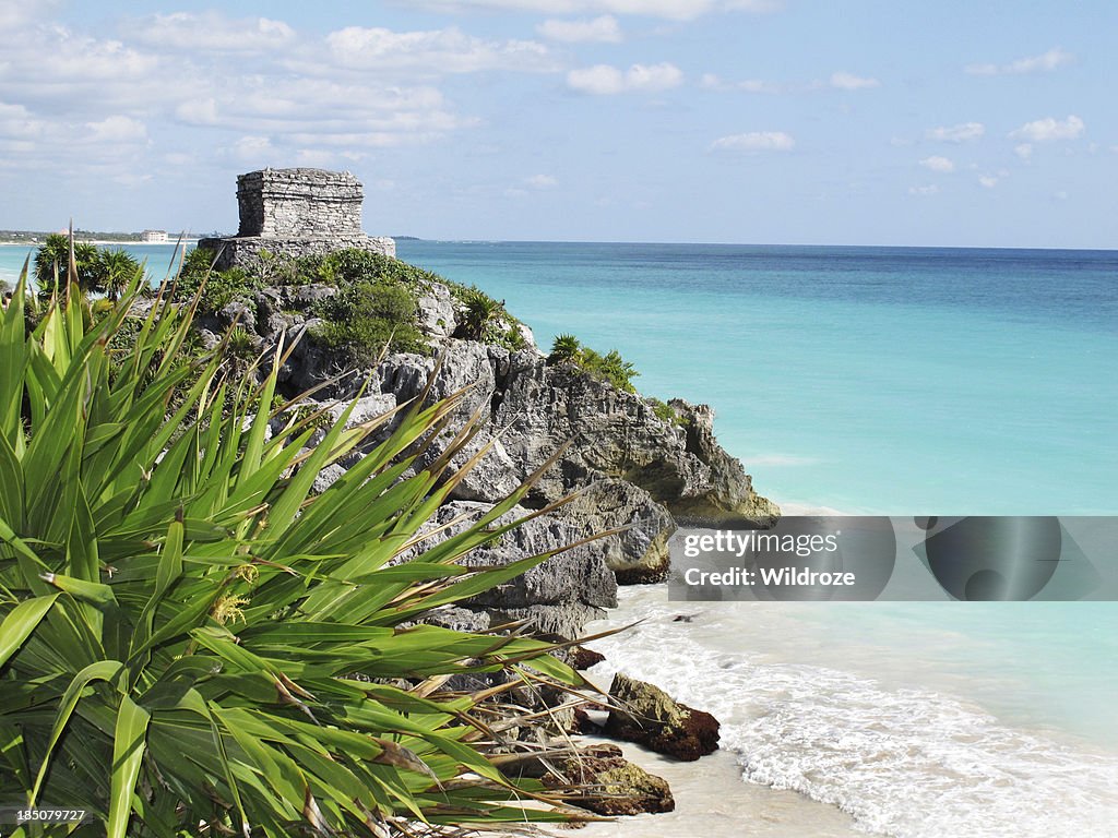 México Tulum Templo Ruína Antiga