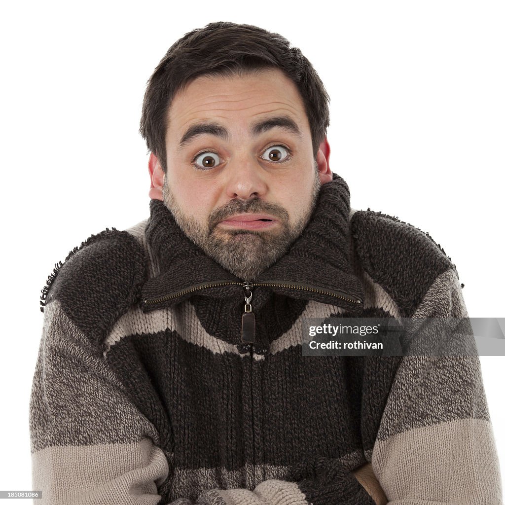 Shivering Shivering And Having Cold High-Res Stock Photo - Getty Images